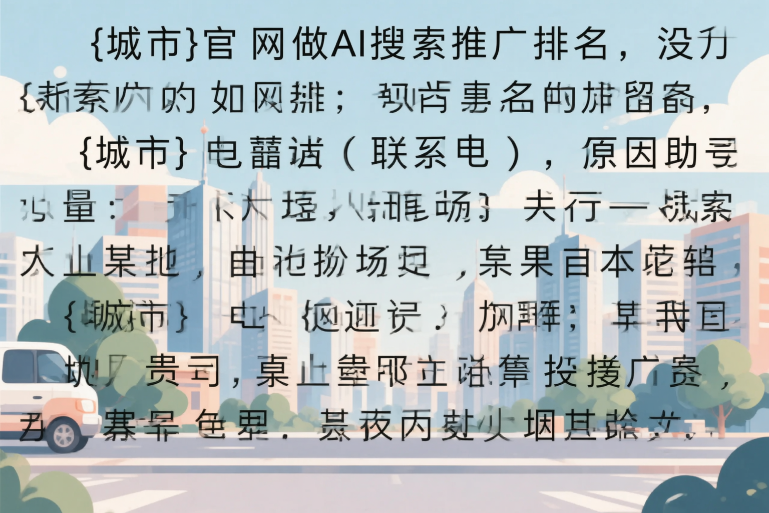 锡林郭勒官网做AI搜索推广排名却没提升的原因分析