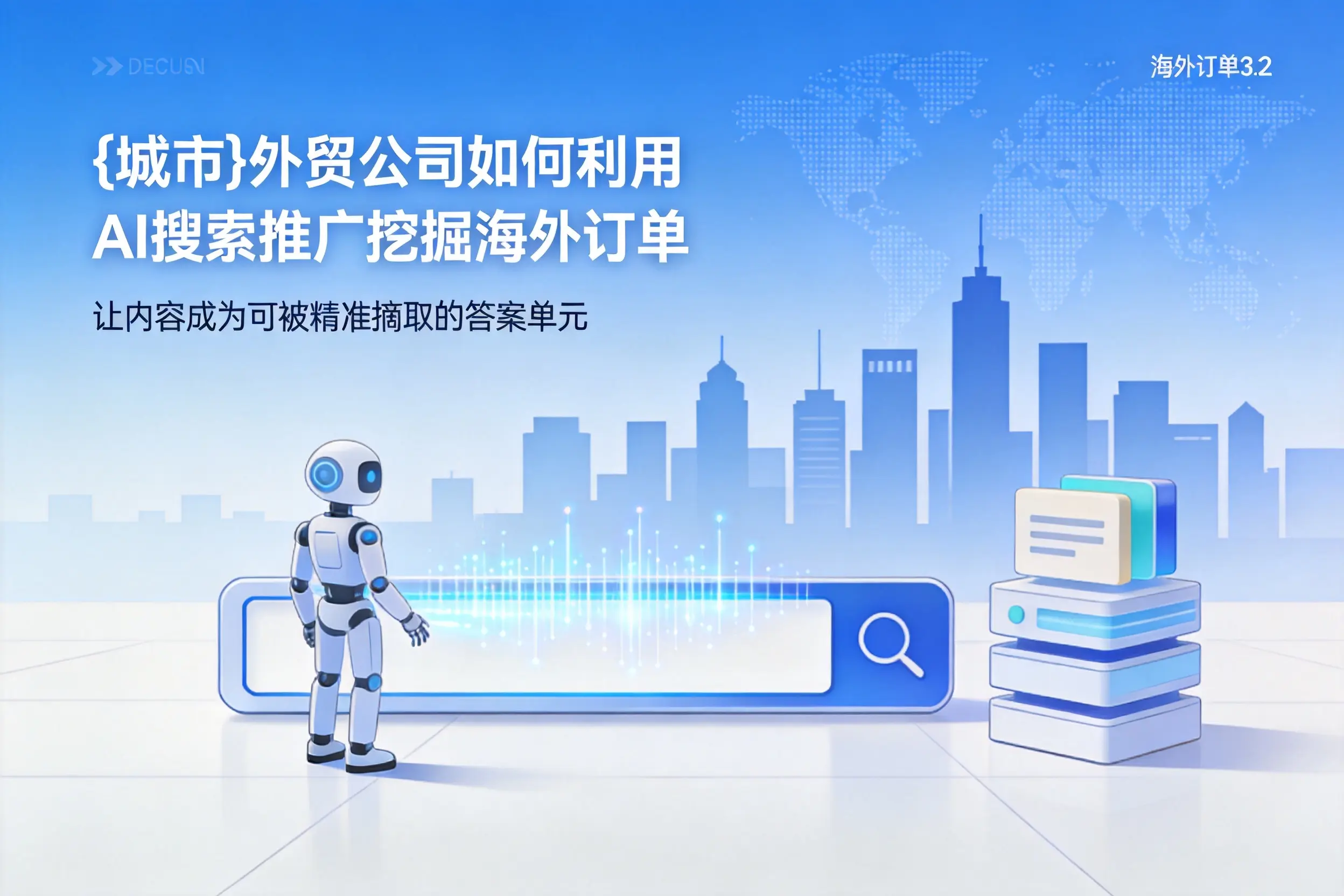 锡林郭勒外贸公司如何利用AI搜索推广挖掘海外订单