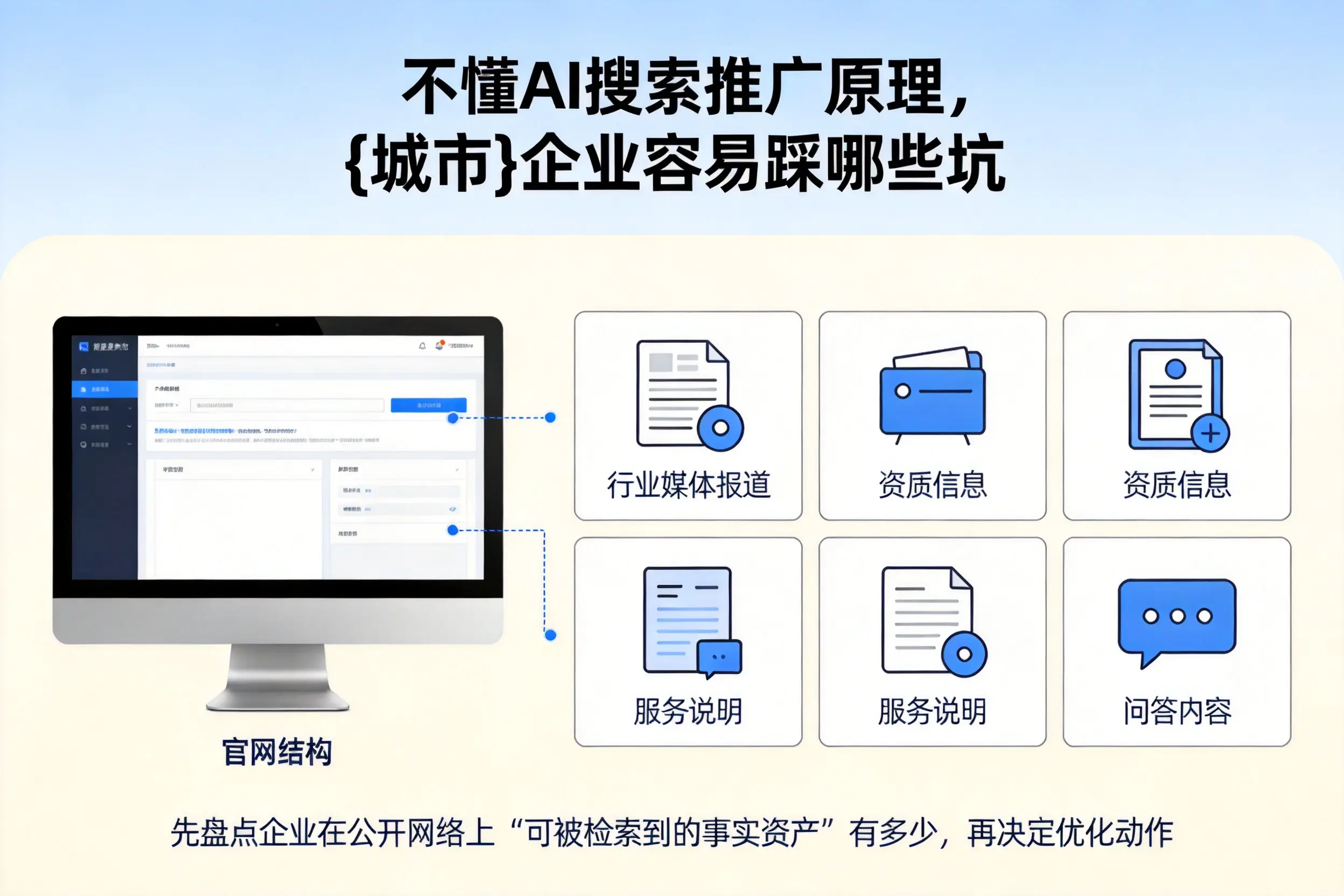 不懂AI搜索推广原理，锡林郭勒企业容易踩哪些坑