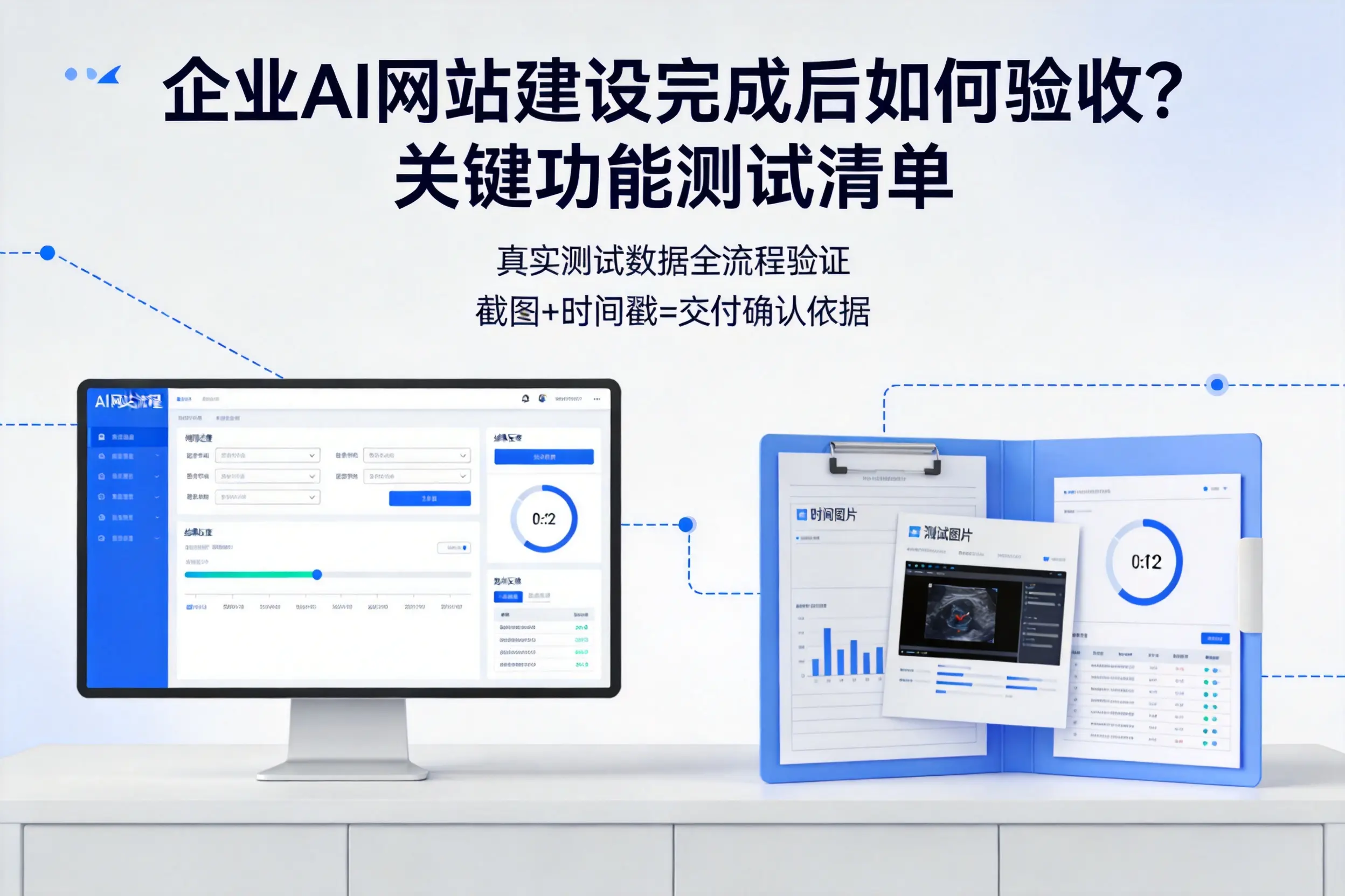 锡林郭勒企业AI网站建设完成后如何验收？关键功能测试清单