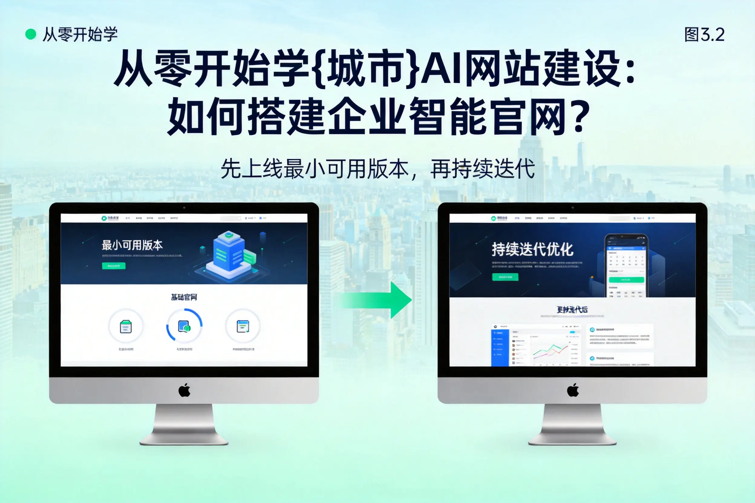 从零开始学锡林郭勒AI网站建设：如何搭建企业智能官网？
