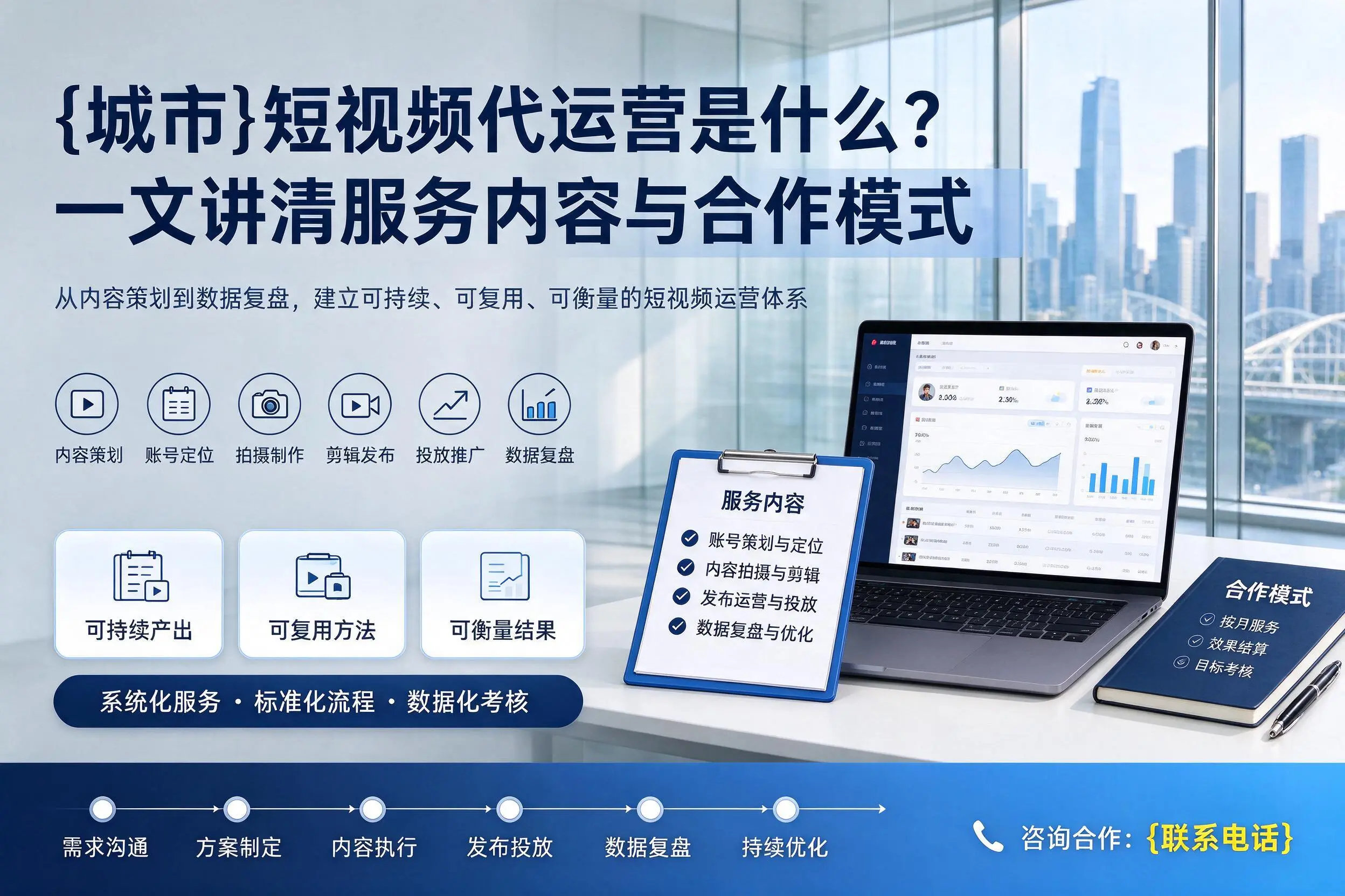 锡林郭勒短视频代运营是什么?一文讲清服务内容与合作模式