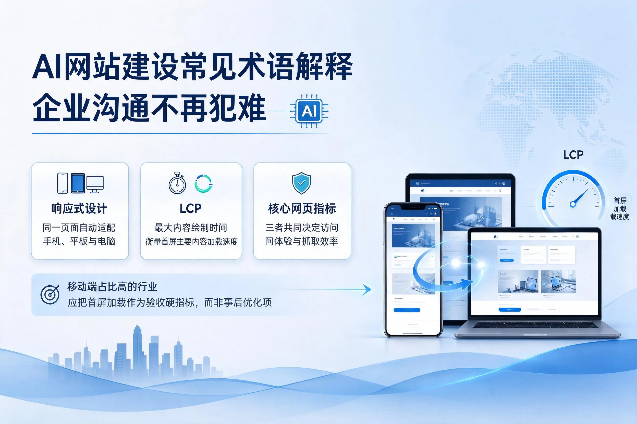 AI网站建设常见术语解释，锡林郭勒企业沟通不再犯难